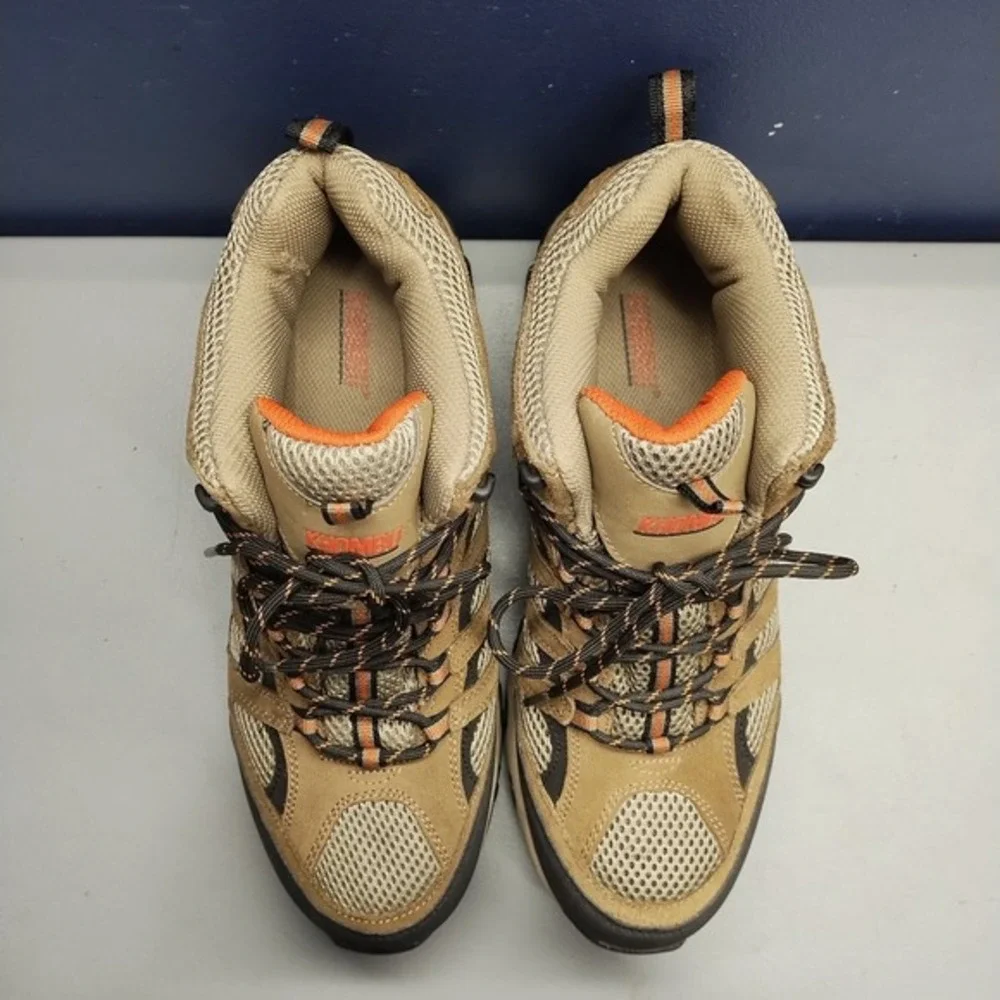 Khombu Hiking Boots Mens US Size‎ 11M Multicolor Leather Water Resistant Lace Up